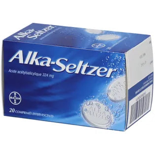 ALKA-SELTZER 324MG Comprimés effervescents Boite  20