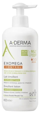 A-DERMA EXOMEGA control lait emollient flacon 400ml