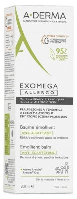 A-DERMA EXOMEGA allergo baume 200ML