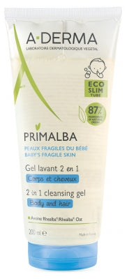A-DERMA PRIMALBA gel lavant bébé corp/cheveux 200ML