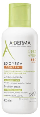 A-DERMA EXOMEGA CONTROL crème émolliente flacon 400ML