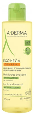 A-DERMA EXOMEGA control huile lavante émolliente flacon 500ML