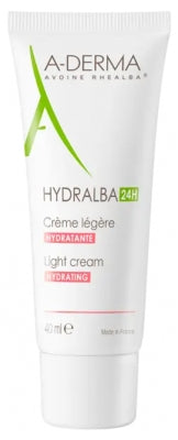 A-DERMA HYDRALBA crème légère hydratante tube 40ML