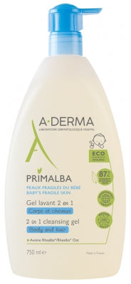 A-DERMA PRIMALBA gel lavant 2/1 flacon 750ML