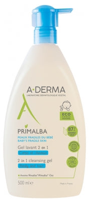 A-DERMA PRIMALBA gel lavant 2/1 flacon 500ML