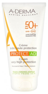 A-DERMA Protect AD crème solaire 50+ flacon 150ML