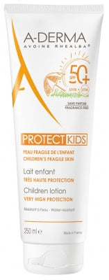 A-DERMA PROTECT enfant lait 50+ tube 250ML