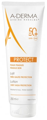 A-DERMA PROTECT lait 50+ tube 250ML