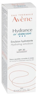 AVENE HYDRANCE UV émulsion légère hydratant SPF 30 tube 40ML