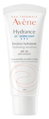 AVENE HYDRANCE UV émulsion légère hydratant SPF 30 tube 40ML