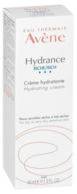 AVENE HYDRANCE riche crème tube 40ML