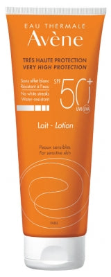 AVENE SOLAIRE LAIT SPF50+ TUBE 250ML