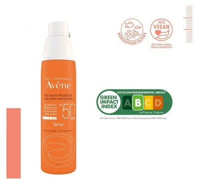 AVENE SOLAIRE SPRAY SPF50+ 200ML