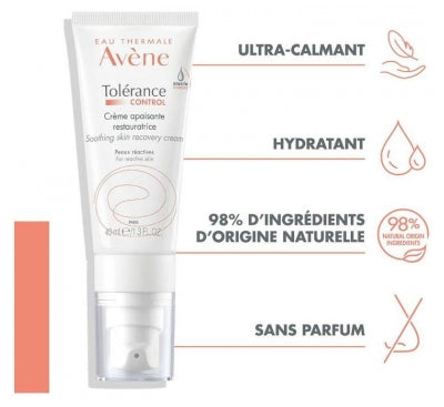 AVENE crème peaux hypersensibles tube 40ML