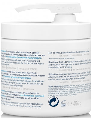 CERAVE baume hydratant pot pompe 454ML