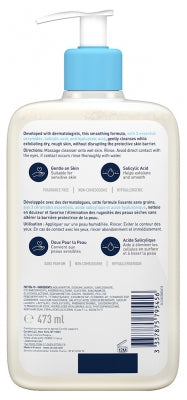 CERAVE SA gel nettoyant anti-rugosité flacon pompe 473ML